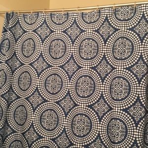 Barely used shower curtain